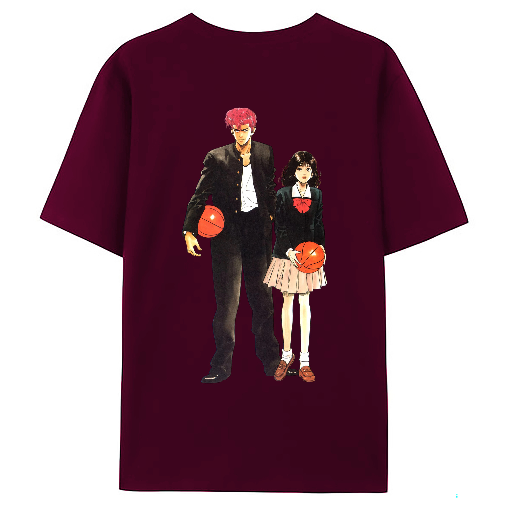 （画像用） SLAM DUNK／スラムダンク レディース半袖Tシャツ(バックプリント)